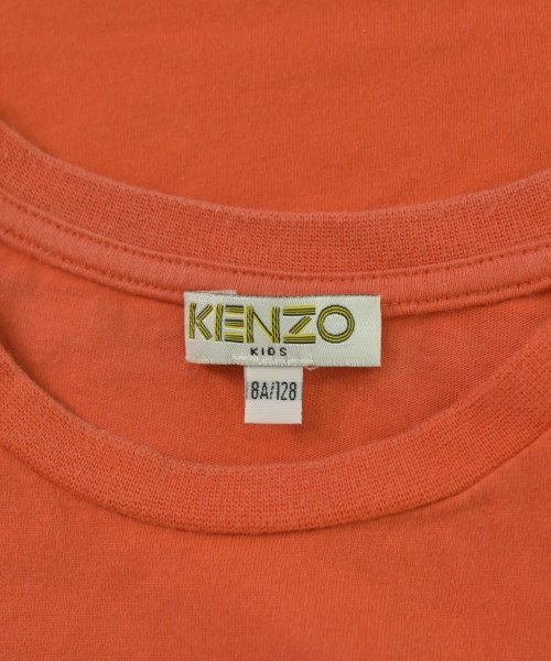 KENZO（ケンゾー）Tシャツ・カットソー オレンジ サイズ:128(9T-10T) キッズ/2200659987044