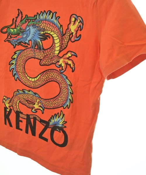 KENZO（ケンゾー）Tシャツ・カットソー オレンジ サイズ:128(9T-10T) キッズ/2200659987044