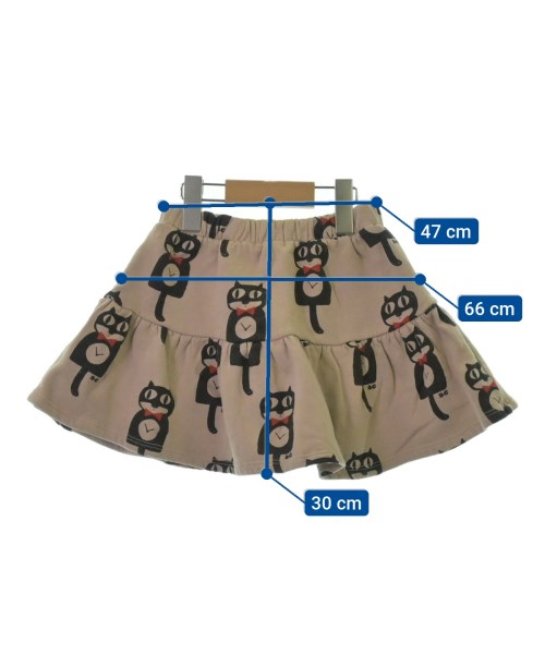 BOBO CHOSES（ボボ　ショーズ）スカート（その他） ベージュ サイズ:110(5T-6T) キッズ/2200503082055