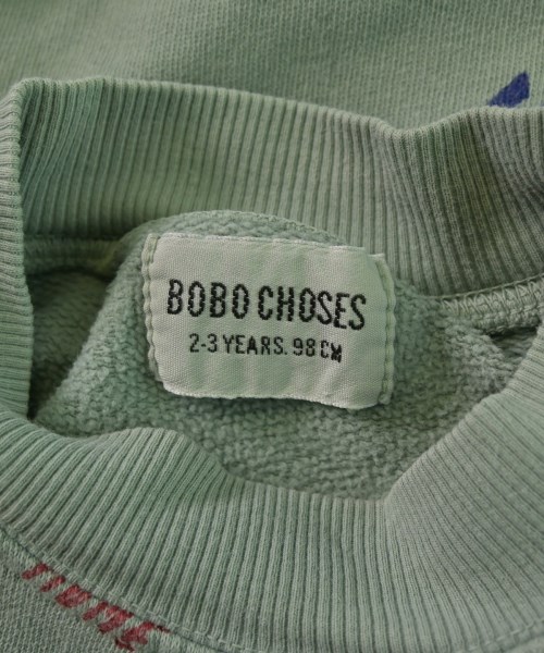 BOBO CHOSES（ボボ　ショーズ）スウェット 緑 サイズ:98(3T-4T) キッズ/2200633836764