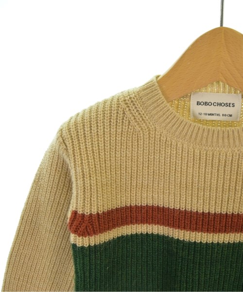 BOBO CHOSES（ボボ　ショーズ）ニット ベージュ サイズ:80(12M) キッズ/2200648726104