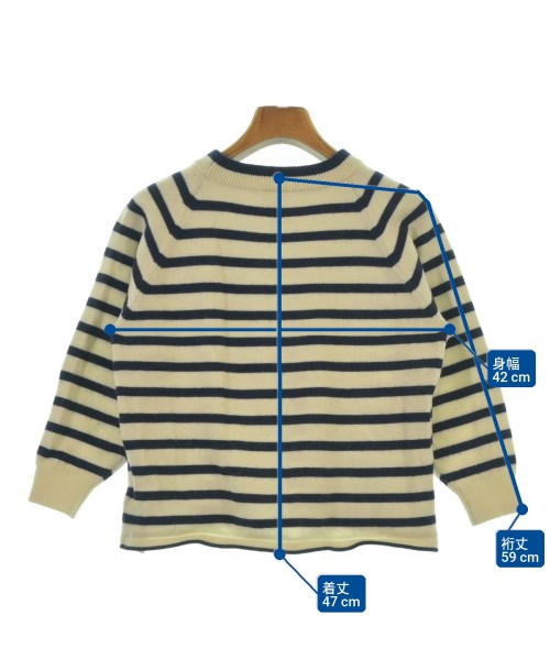 URBAN RESEARCH DOORS（アーバンリサーチドアーズ）ニット 白 サイズ:135(11T-12T) キッズ/2200628900036