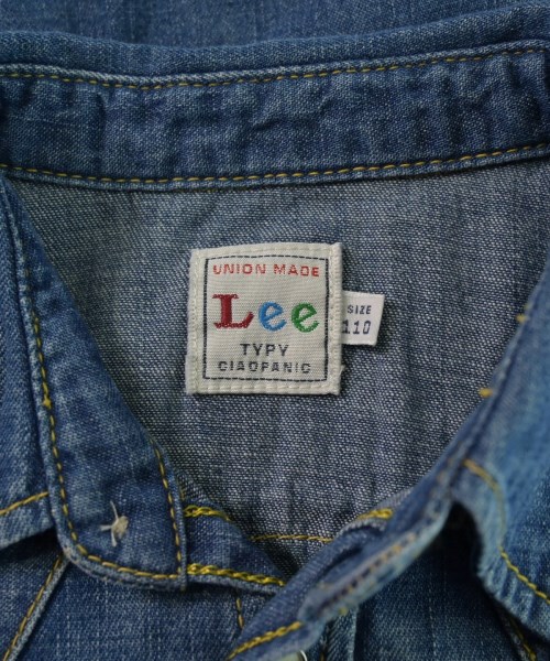 Lee（リー）シャツ 紺 サイズ:110(5T-6T) キッズ/2200622191119