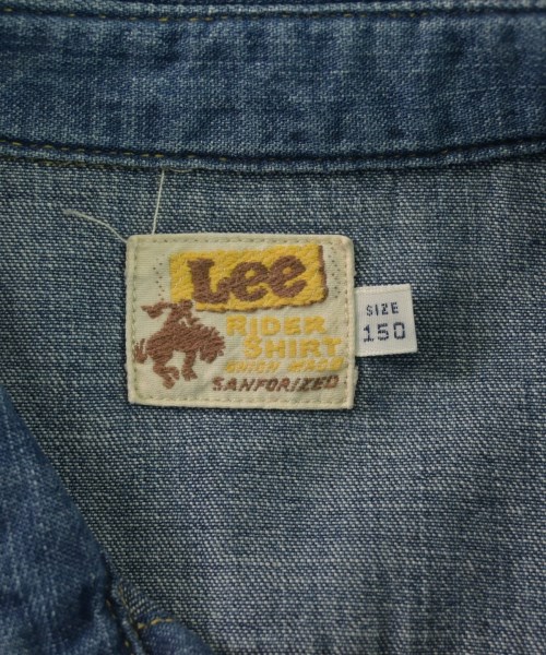 Lee（リー）シャツ 青 サイズ:150(13T-14T) キッズ/2200620336116