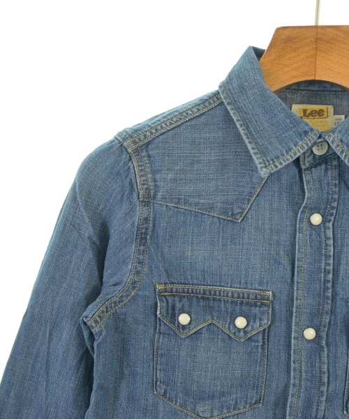 Lee（リー）シャツ 青 サイズ:150(13T-14T) キッズ/2200620336116