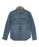 Lee（リー）シャツ 青 サイズ:150(13T-14T) キッズ/2200620336116