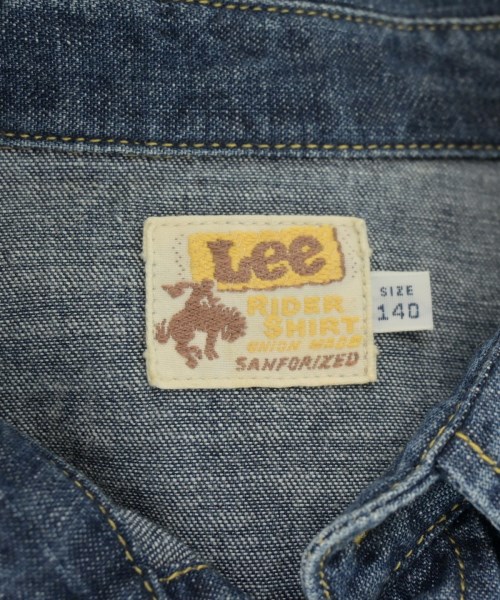 Lee（リー）シャツ 紺 サイズ:140(11T-12T) キッズ/2200702552076