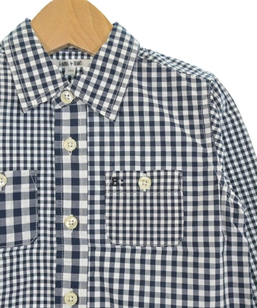 B MING LIFE STORE by BEAMS（ビーミングライフストアバイビームス）シャツ 紺 サイズ:100(3T-4T) キッズ/2200617723110