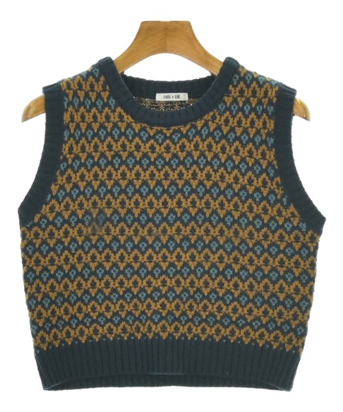 B MING LIFE STORE by BEAMS(ビーミングライフストアバイビームス)ニット 紺 サイズ:L(130cm位)/2200684284071