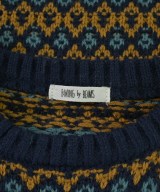 B MING LIFE STORE by BEAMS（ビーミングライフストアバイビームス）ニット 紺 サイズ:L(130cm位) キッズ/2200684284071