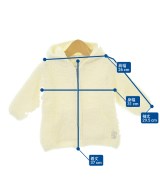 kashwere（カシウェア）その他 白 サイズ:12(80cm位) キッズ/2200674710696