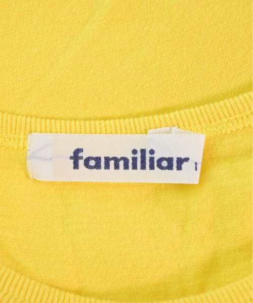 familiar（ファミリア）Tシャツ・カットソー 黄 サイズ:110 キッズ/2200461245097