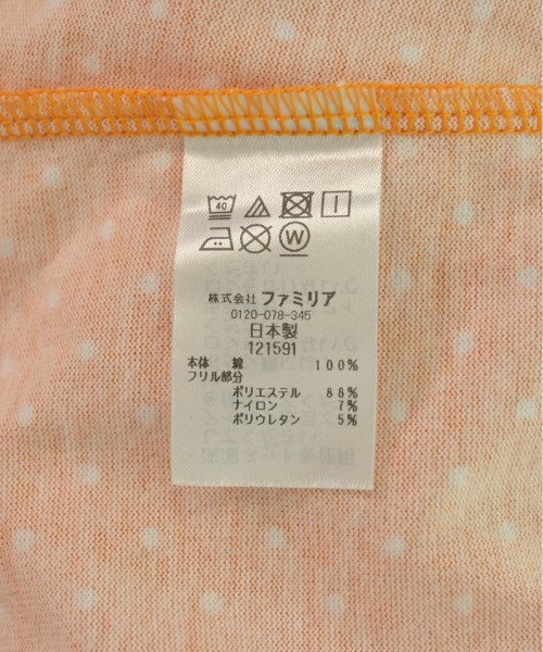 familiar（ファミリア）ワンピース（その他） オレンジ サイズ:70(6M) キッズ/2200513401020