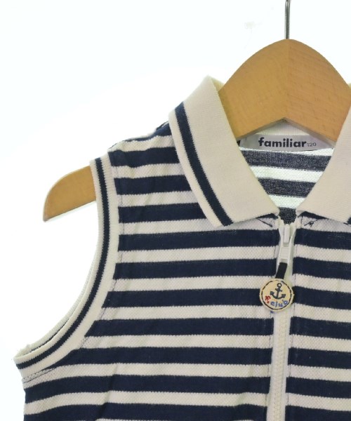 familiar（ファミリア）ワンピース（その他） 白 サイズ:120(7T-8T) キッズ/2200487326206