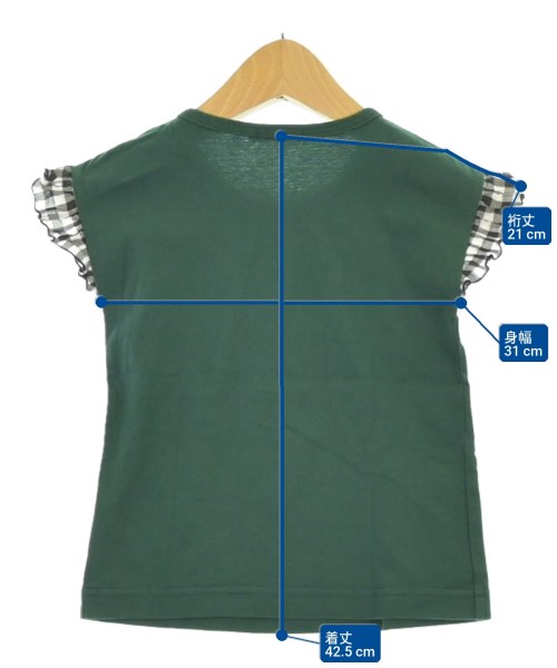 familiar（ファミリア）Tシャツ・カットソー 緑 サイズ:110(5T-6T) キッズ/2200623332269