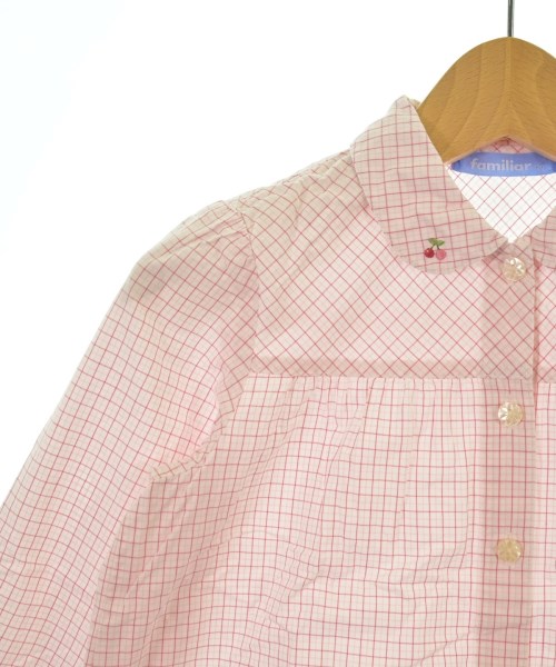 familiar（ファミリア）シャツ 白 サイズ:120(7T-8T) キッズ/2200635177032