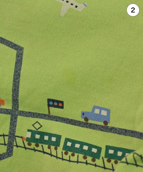 familiar（ファミリア）Tシャツ・カットソー 緑 サイズ:100cm キッズ/2200637274029