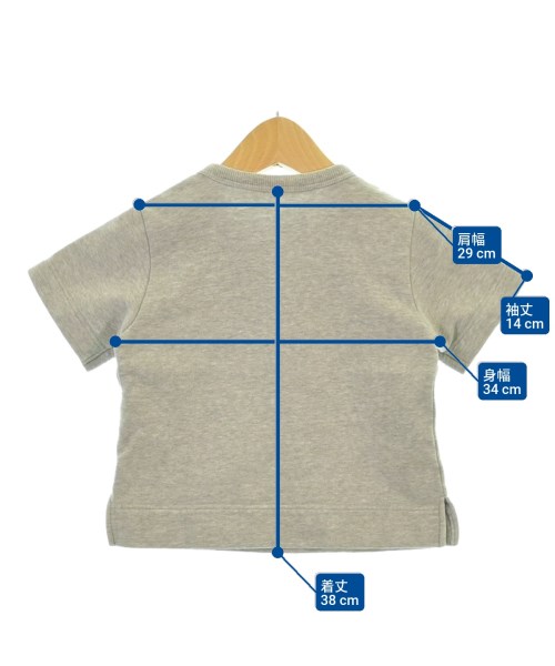 familiar（ファミリア）スウェット グレー サイズ:100(3T-4T) キッズ/2200637274036