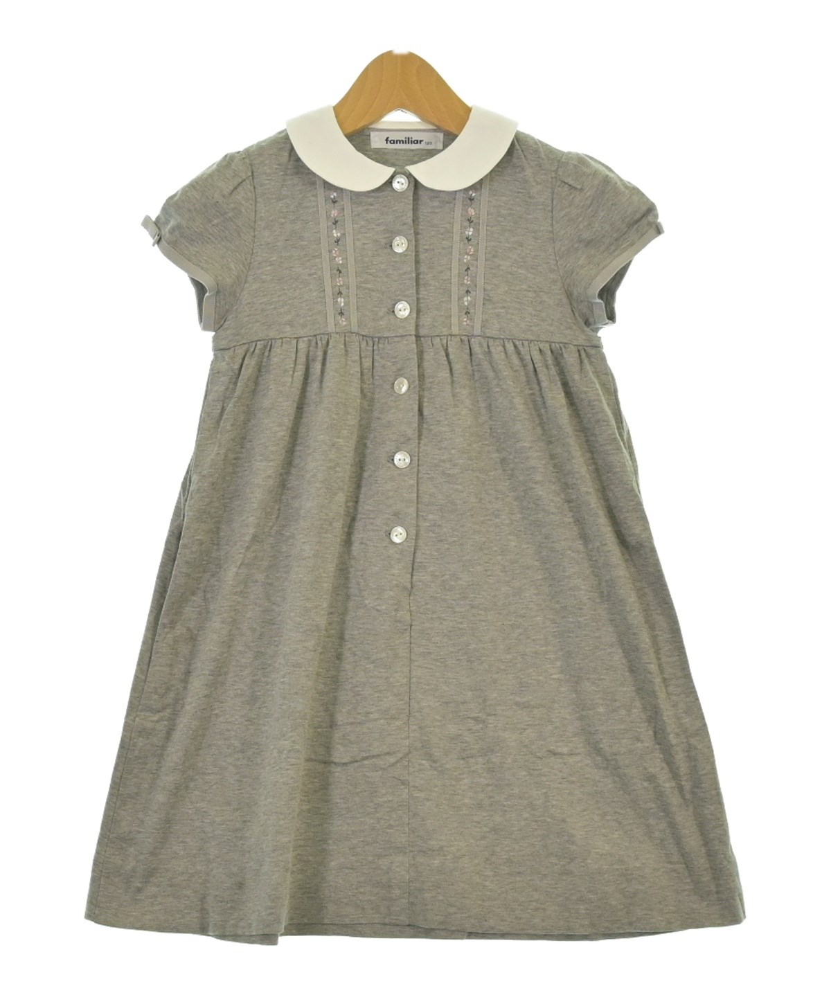 ¥値下げ中¥ familiar グレー ワンピース120cm ファミリア familiar（ファミリア）ワンピース（その他） グレー サイズ:120(7T-8T