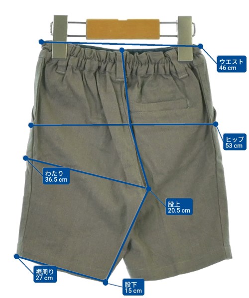 familiar（ファミリア）その他 グレー サイズ:90(24M) キッズ/2200634284038