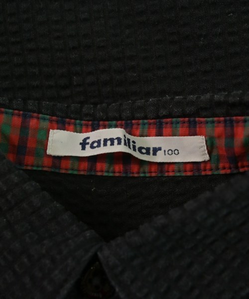 familiar（ファミリア）Tシャツ・カットソー 黒 サイズ:100(3T-4T) キッズ/2200634284045