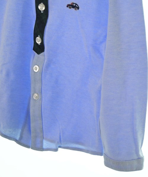 familiar（ファミリア）シャツ 青 サイズ:100(3T-4T) キッズ/2200634284090