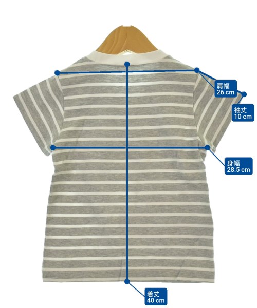 familiar（ファミリア）Tシャツ・カットソー グレー サイズ:100(3T-4T) キッズ/2200634284106