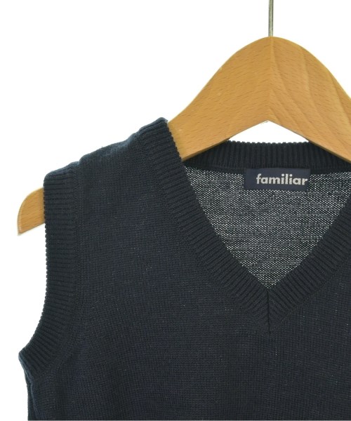 familiar（ファミリア）ニット 紺 サイズ:90(24M) キッズ/2200628882028