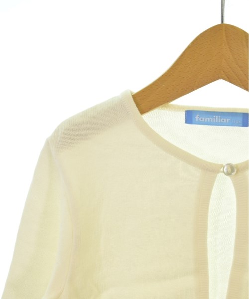familiar（ファミリア）ニット 白 サイズ:110(5T-6T) キッズ/2200628882035