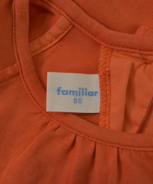 familiar（ファミリア）ワンピース（その他） オレンジ サイズ:80(12M) キッズ/2200623516041