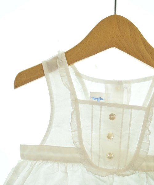 familiar（ファミリア）シャツ 白 サイズ:80(12M) キッズ/2200623516164