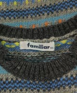 familiar（ファミリア）ニット グレー サイズ:100(3T-4T) キッズ/2200587683209