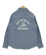 familiar（ファミリア）シャツ 青 サイズ:130(9T-10T) キッズ/2200614261066