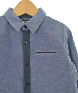 familiar（ファミリア）シャツ 青 サイズ:130(9T-10T) キッズ/2200614261066