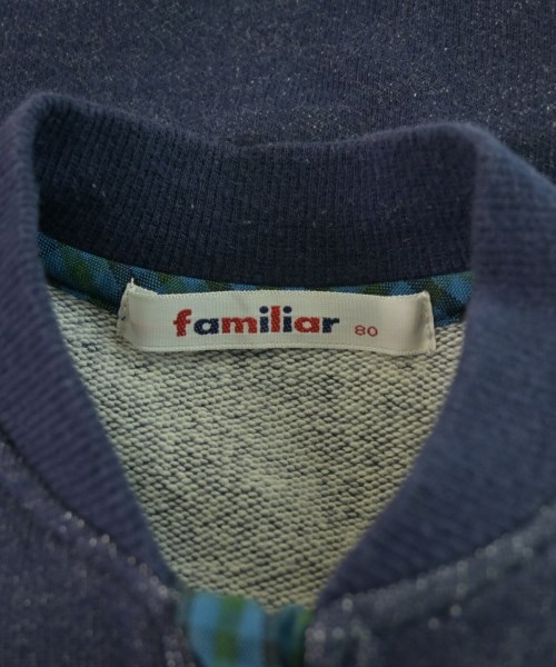 familiar（ファミリア）パーカー 紺 サイズ:80(12M) キッズ/2200615211039