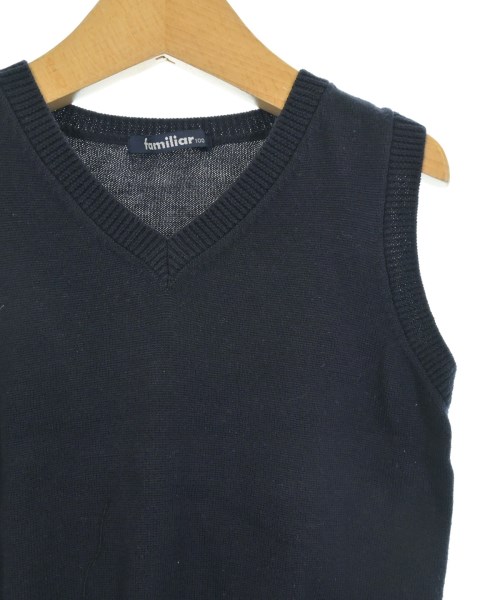 familiar（ファミリア）ニット 紺 サイズ:100(3T-4T) キッズ/2200628374325