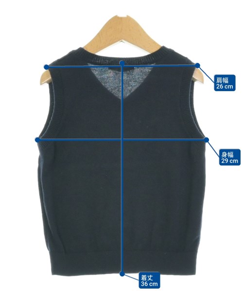 familiar（ファミリア）ニット 紺 サイズ:100(3T-4T) キッズ/2200628374325