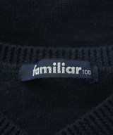 familiar（ファミリア）ニット 紺 サイズ:100(3T-4T) キッズ/2200628374325