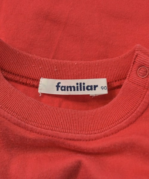familiar（ファミリア）Tシャツ・カットソー 赤 サイズ:90(24M) キッズ/2200605426177
