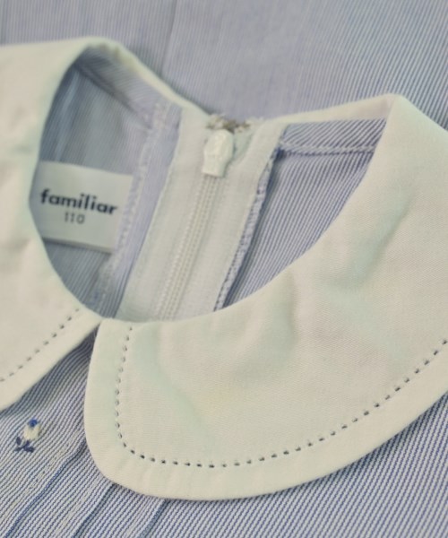 familiar（ファミリア）ワンピース（その他） 青 サイズ:110(5T-6T) キッズ/2200607956092