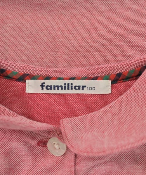 familiar（ファミリア）ワンピース（その他） 赤 サイズ:100(3T-4T) キッズ/2200599590083