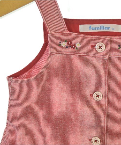 familiar（ファミリア）ワンピース（その他） 赤 サイズ:80(12M) キッズ/2200668163071