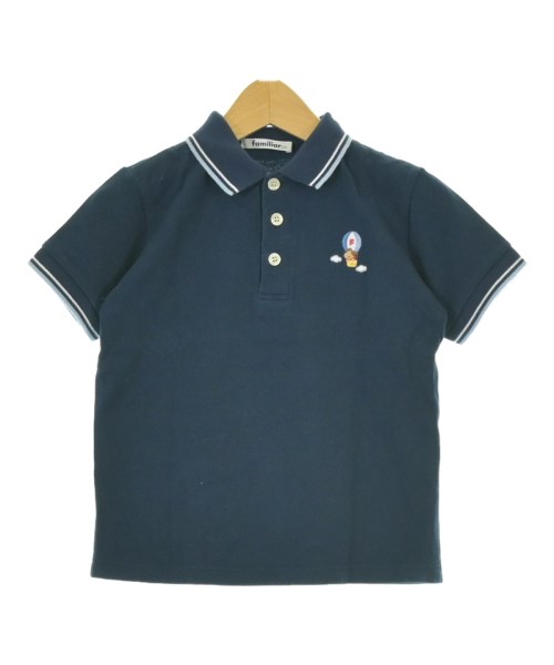 familiar(ファミリア)シャツ 紺 サイズ:120(7T-8T)/2200670673087