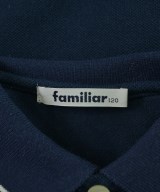 familiar（ファミリア）シャツ 紺 サイズ:120(7T-8T) キッズ/2200670673087
