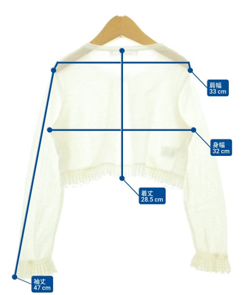 familiar（ファミリア）ニット 白 サイズ:120(7T-8T) キッズ/2200673228017