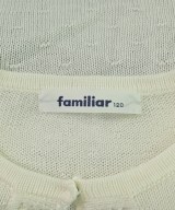 familiar（ファミリア）ニット 白 サイズ:120(7T-8T) キッズ/2200673228017