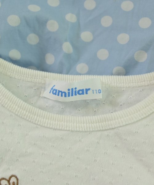 familiar（ファミリア）ワンピース（その他） 白 サイズ:110(5T-6T) キッズ/2200672559167