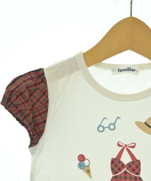 familiar（ファミリア）Tシャツ・カットソー 白 サイズ:110(5T-6T) キッズ/2200672559426