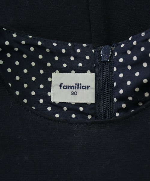 familiar（ファミリア）ワンピース（その他） 紺 サイズ:90(24M) キッズ/2200675958035