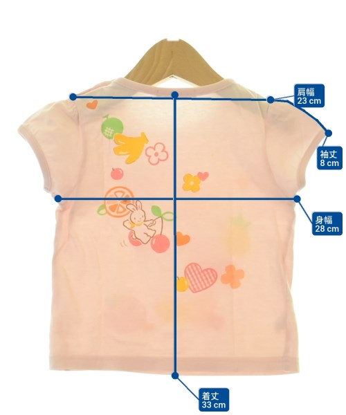 familiar（ファミリア）Tシャツ・カットソー ピンク サイズ:90(24M) キッズ/2200693331056